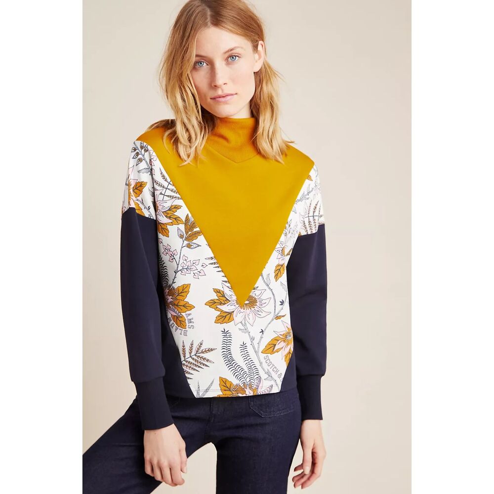 Scotch & Soda Colorblocked Sweatshirt